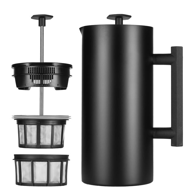 ESPRO P6 French Press, Double Walled Stainless Steel Insulated Coffee and Tea Maker